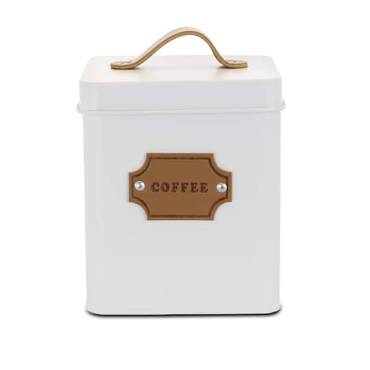 MegaChef Kitchen Food Storage & Organization White 5-Piece Canister Set
